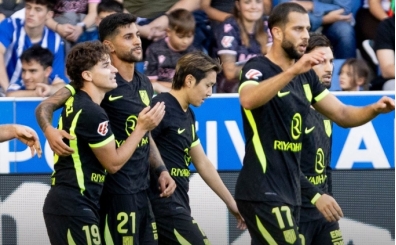 Atletico Madrid, 87'de kazand�!